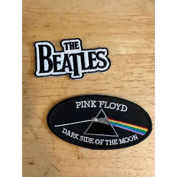 Beatles Pink Floyd Band patches - Picture 1 of 5